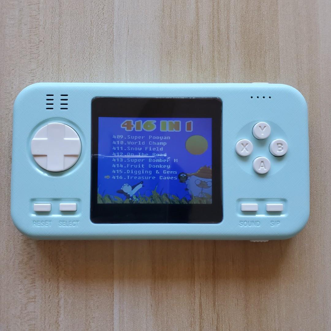 Portable Handheld Retro Gaming Console (Sky Blue Colour), Video Gaming ...
