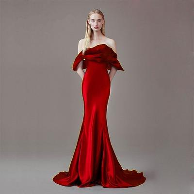 Red white and best sale blue prom dress