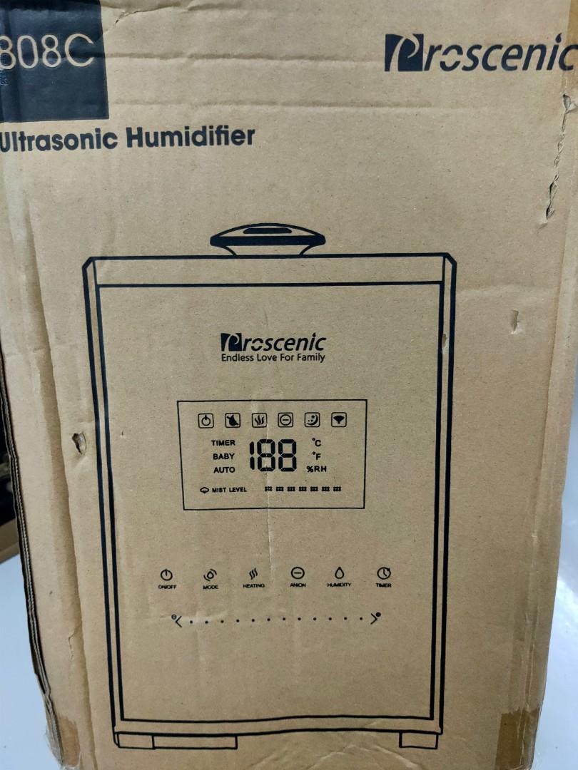 Proscenic 808C Smart Humidifiers with Humidistat, Warm and Cool