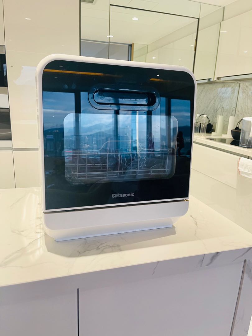 Rasonic RDWJ6W dishwasher 枱面洗碗碟機, 家庭電器, 廚房電器, 洗碗碟機 Carousell