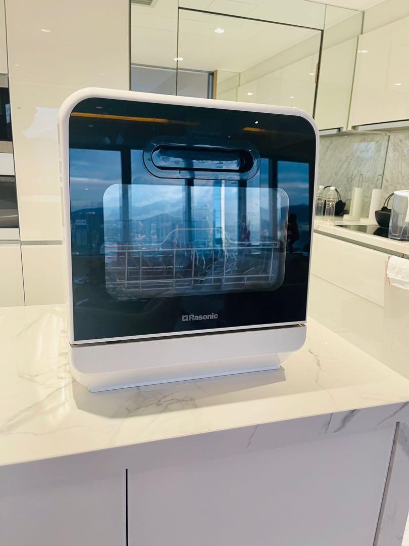 Rasonic RDWJ6W dishwasher 枱面洗碗碟機, 家庭電器, 廚房電器, 洗碗碟機 Carousell