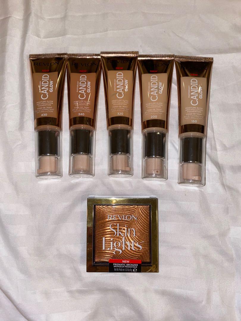 Revlon Foundation & Bronzer (Category: Makeup) located in Quezon City. Submitted by closetraidbya (Listing ID 1111847669, Image 1). Description: Foundation Each- 600 SOLD- 320 shade Bronzer- 550 PACKAGE📦 1 foundation and bronzer- 1000 .