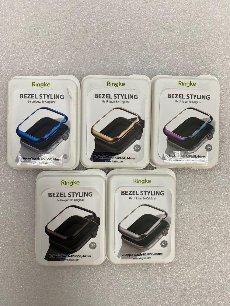 Ringke Apple Watch 44mm Bezel Styling Mobile Phones Gadgets Mobile Gadget Accessories Cases Sleeves on Carousell