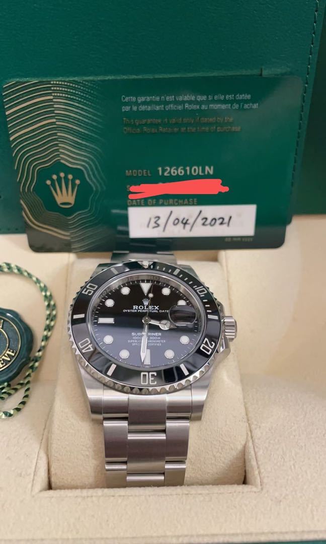 Rolex 126610LN Submariner 41mm Used 
