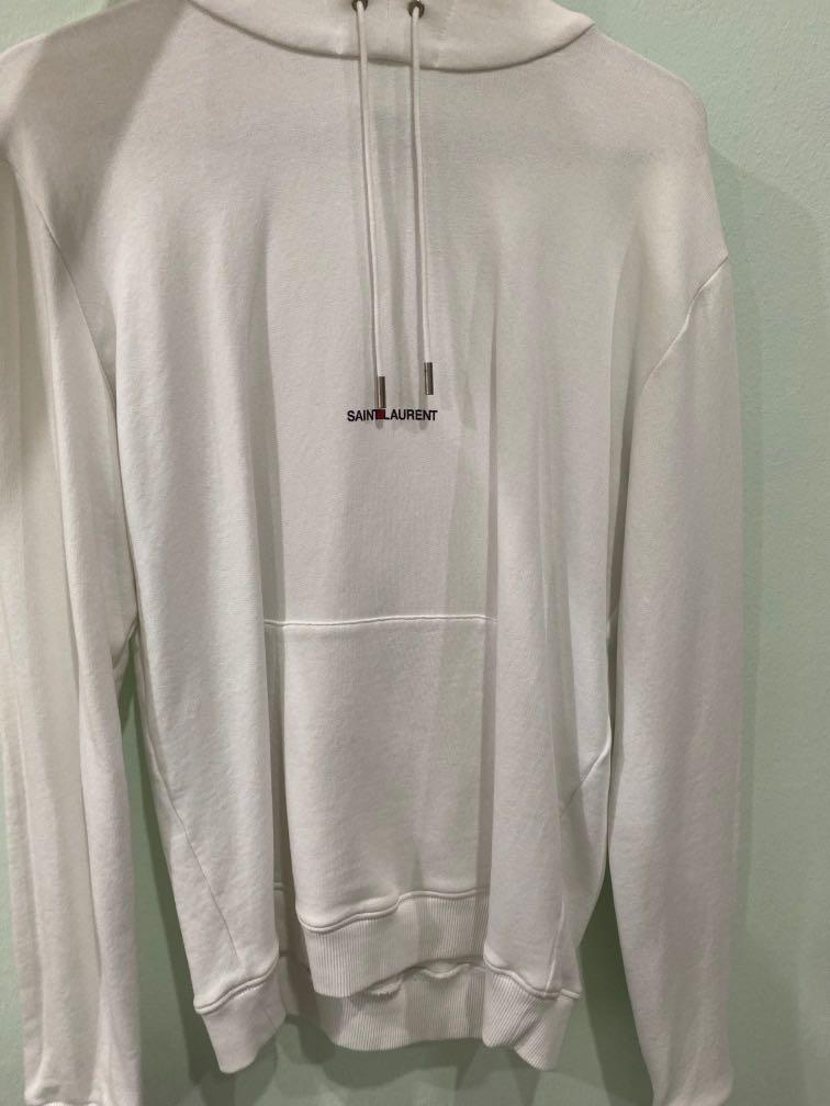Saint laurent online box logo hoodie