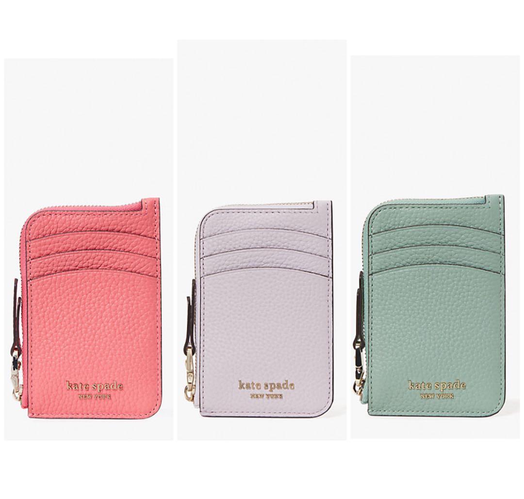 Kate spade roulette zip cardholder Clearance
