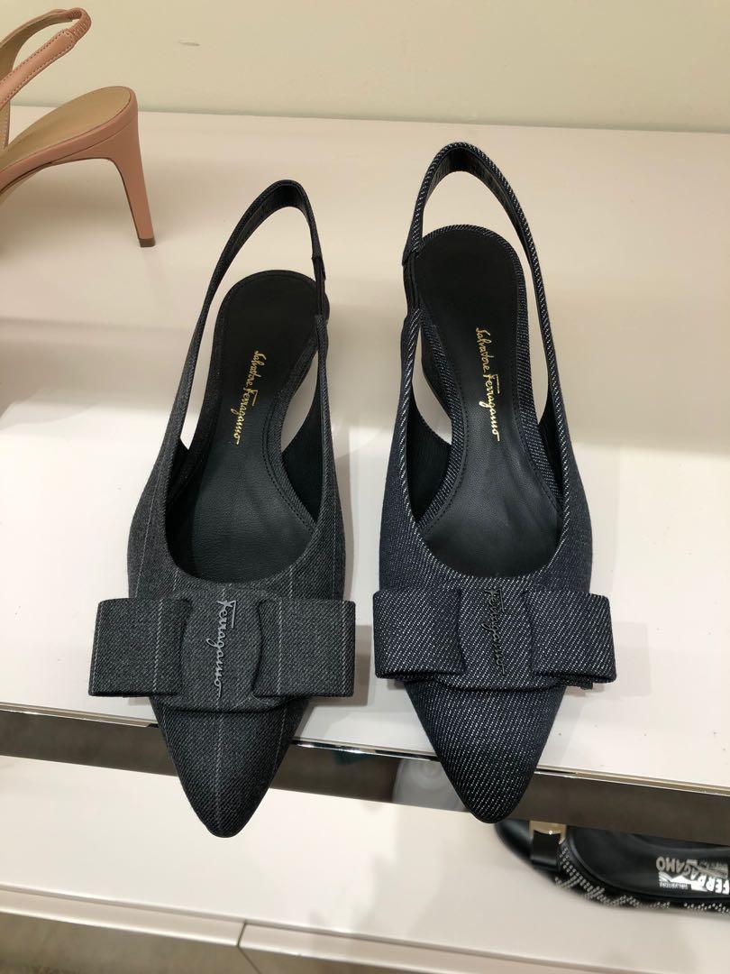 Salvatore ferragamo new arrivals slingback pumps