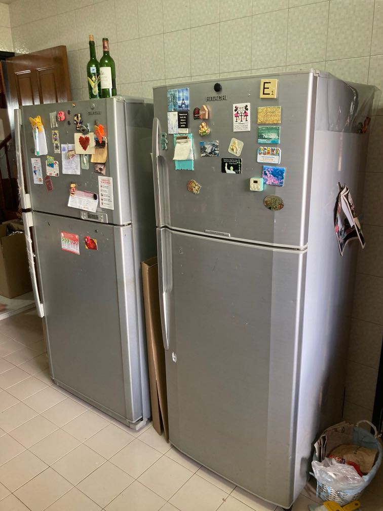 Samsung and Hitachi Refrigerator (avail after 20 Sep), TV & Home Appliances, Kitchen Appliances