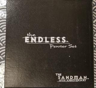 Sandman 10th anniversary pewter set