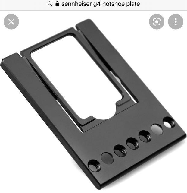 Sennheiser CA2 hot shoe mount, Photography, Video Cameras on Carousell