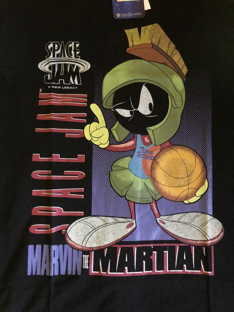 space jam marvin the martian shirt