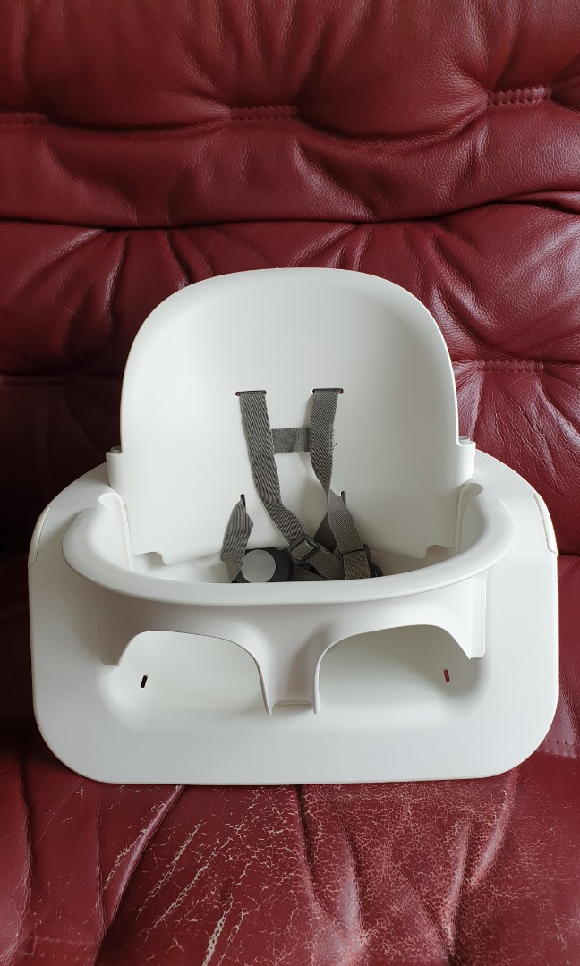 Stokke steps Baby set w tray white Babies Kids Nursing Feeding Baby High Chairs on Carousell