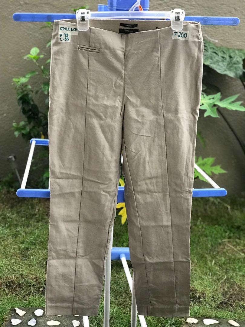 style & co pants