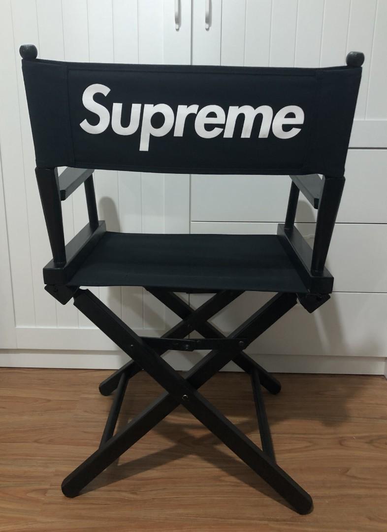 supreme director chair black, Furniture & Home Living, Furniture ...