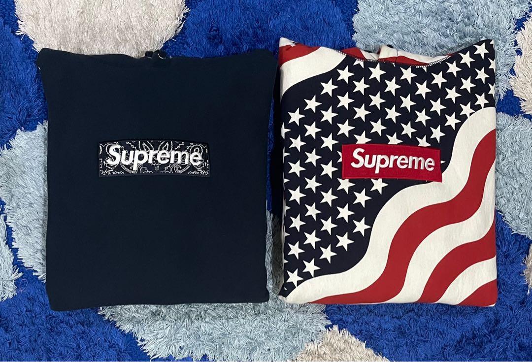 Supreme Hoodies Men s Fashion Tops Sets Hoodies on Carousell