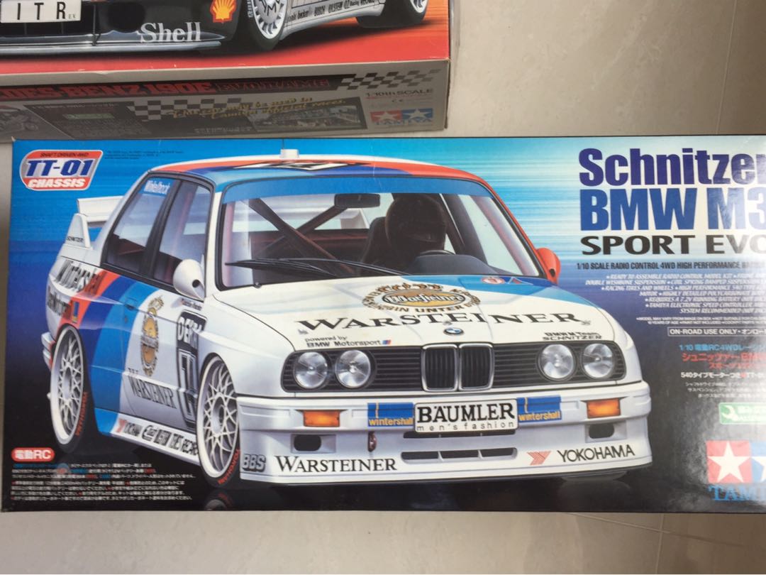 Tamiya 田宮雙星bmw 0 M3 Sport Evo Rc Tt 01 寶馬遙控車 興趣及遊戲 玩具 遊戲類on Carousell