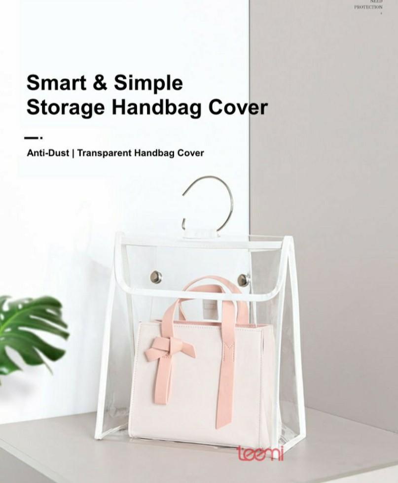 TEEMI Handbag Cover Storage Organizer Bag Transparent PVC Anti