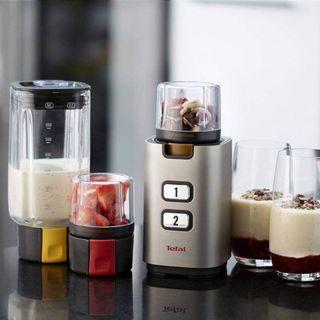 Tefal Glass Blender Fruit Sensation Click and Taste Mini Blender ice crush, mill grinder, sprice herb crusher