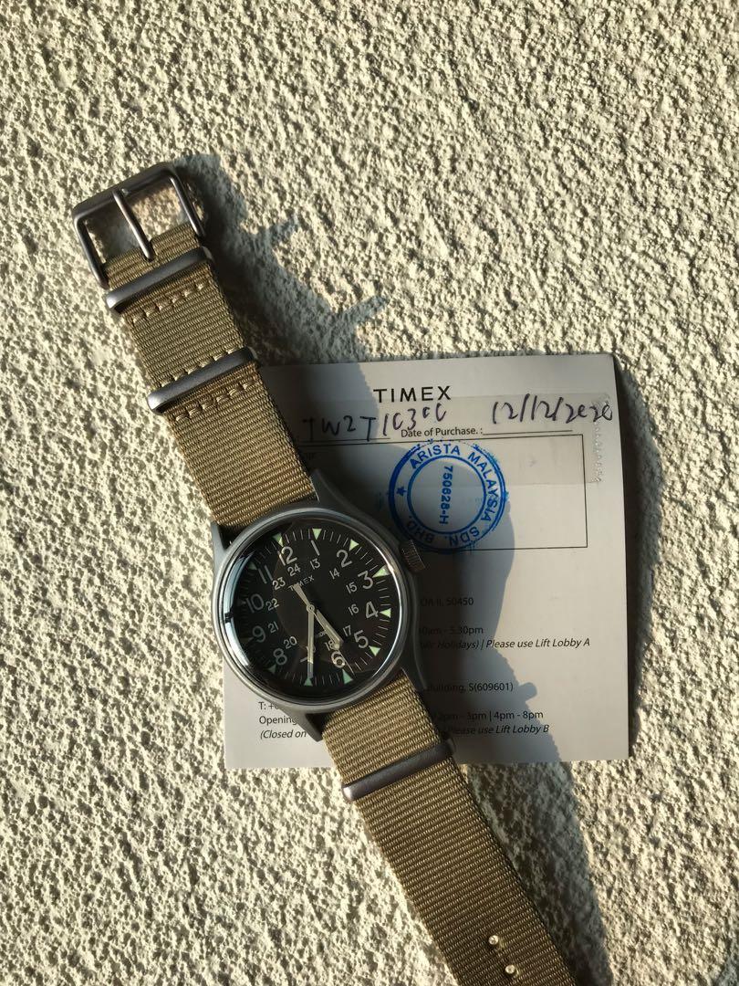 Mk1 aluminum 40mm fabric watch online