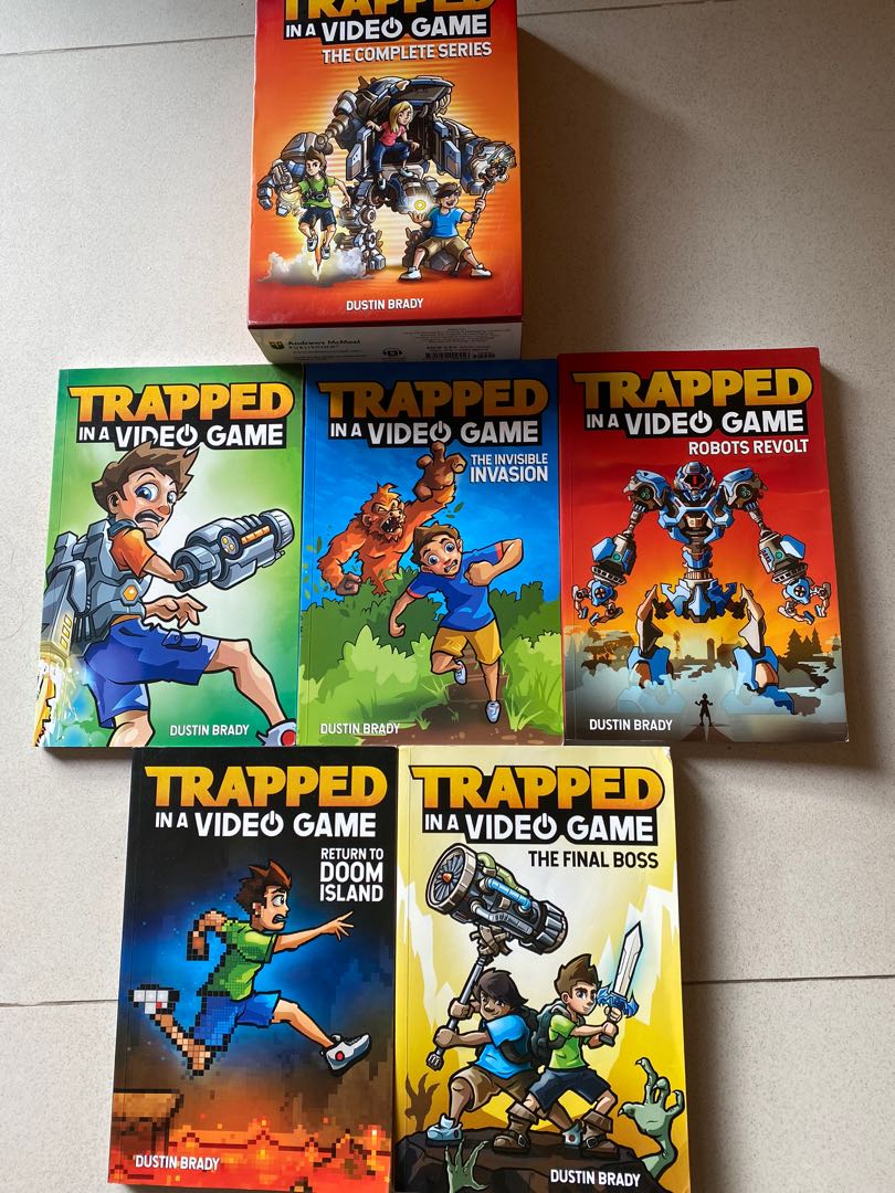 Trapped in a Video Game: Trapped in a Video Game: The Complete Series  (Paperback) 