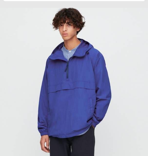 Uniqlo oversized parka hotsell