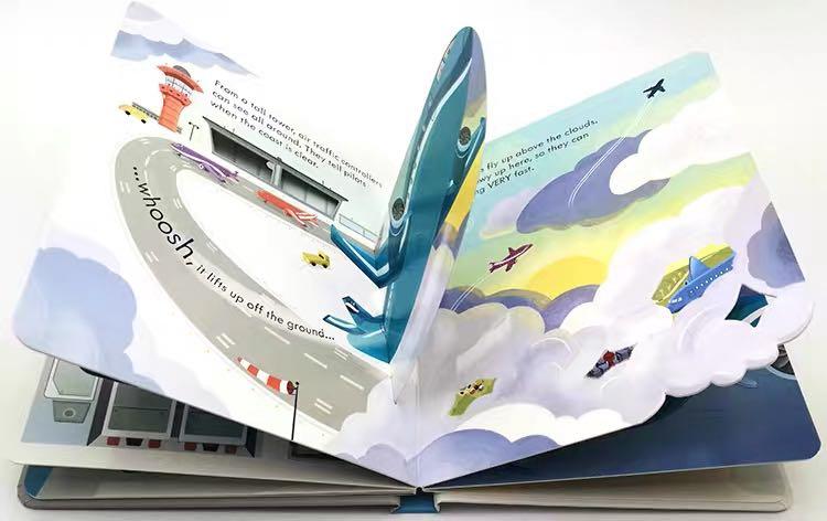 Usborne Peep inside how a plane works, Hobbies & Toys, Books ...