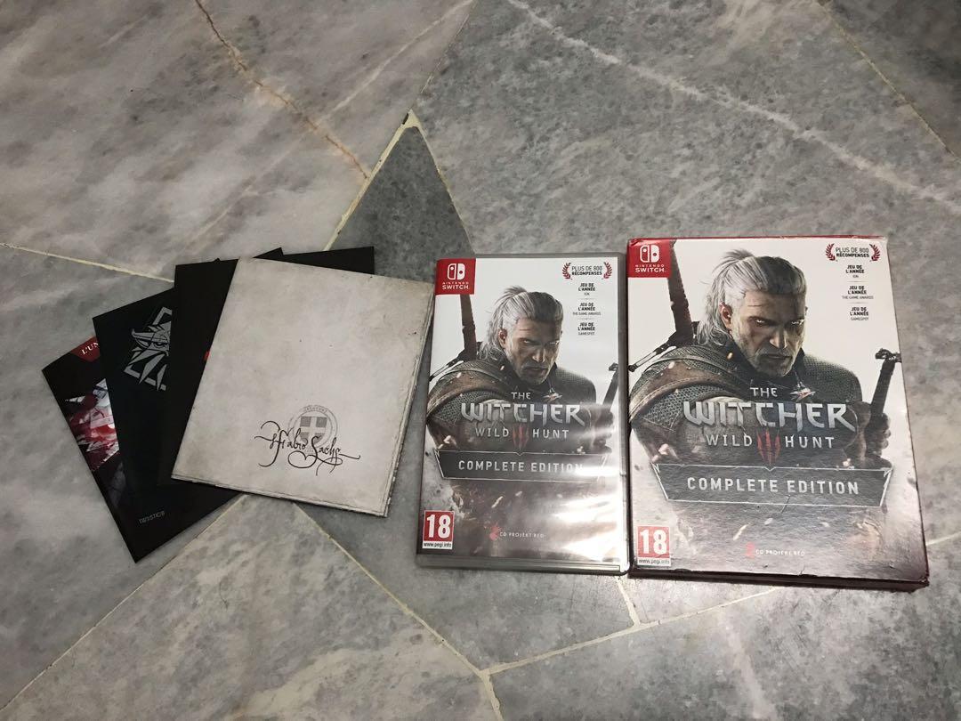Witcher 3 used switch top