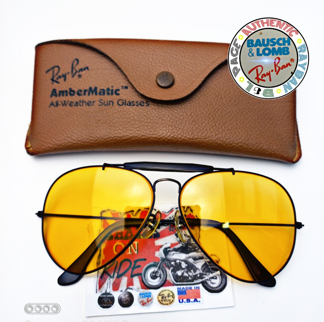 Ray ban aviator deals ambermatic