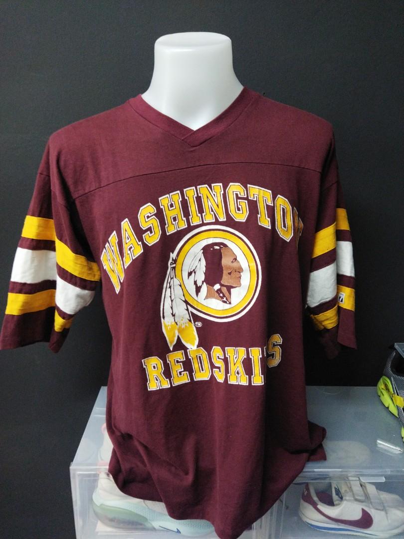 Vintage WASHINGTON REDSKINS T-Shirt Logo 7 NFL Football 50/50 Soft Mens  Medium, Men's Fashion, Tops & Sets, Tshirts & Polo Shirts on Carousell