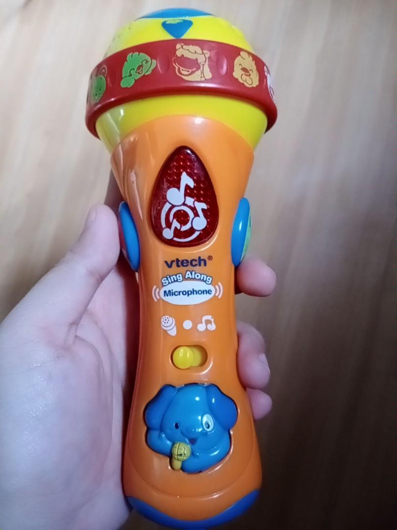 VTECH SING ALONG MICROPHONE, Hobbies & Toys, Toys & Games on Carousell