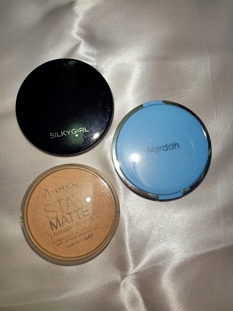 Wardah Silkygirl Rimmel Compact Powder Health Beauty Makeup On Carousell