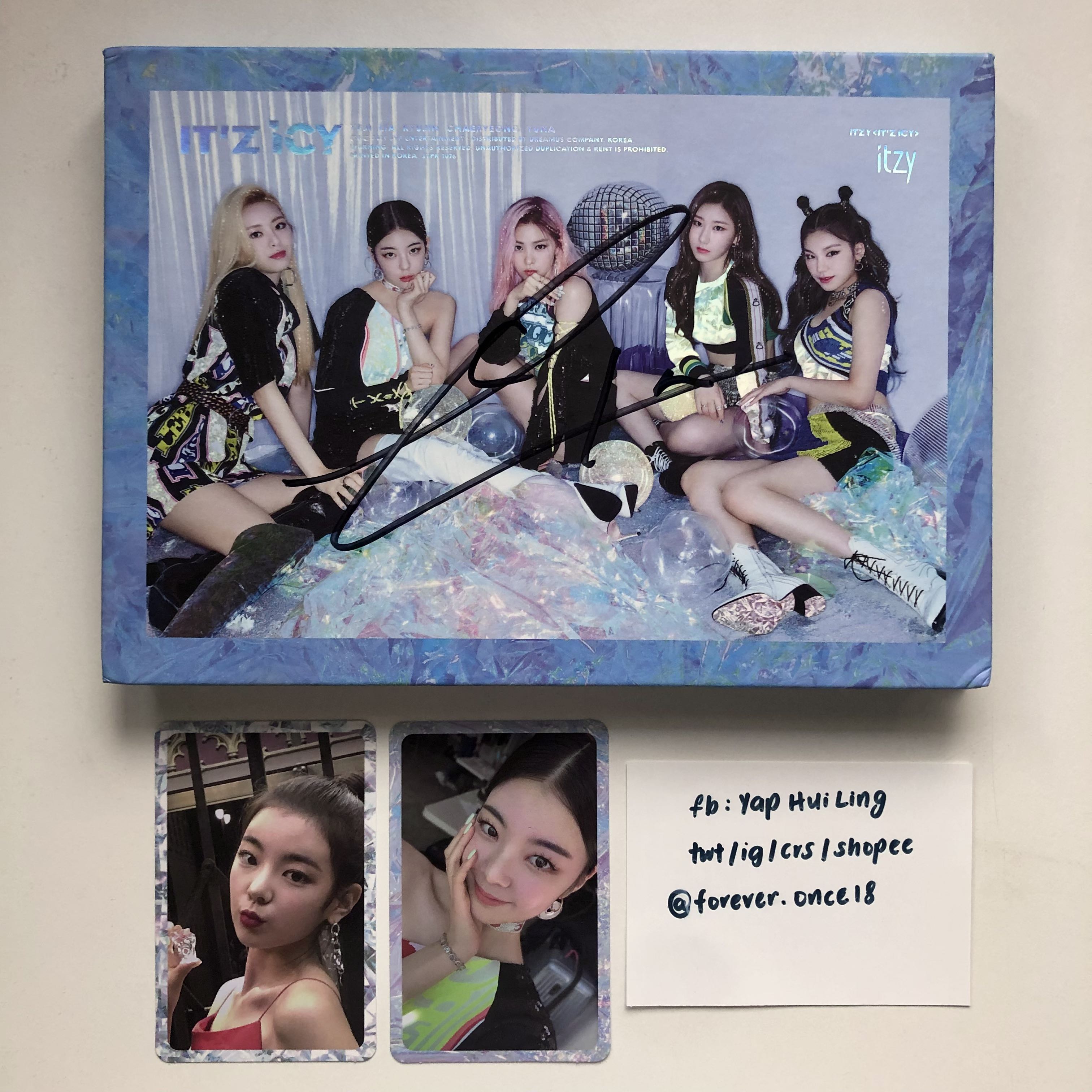 ITZY リュジン トレカ セット シーグリ2022 コンプ