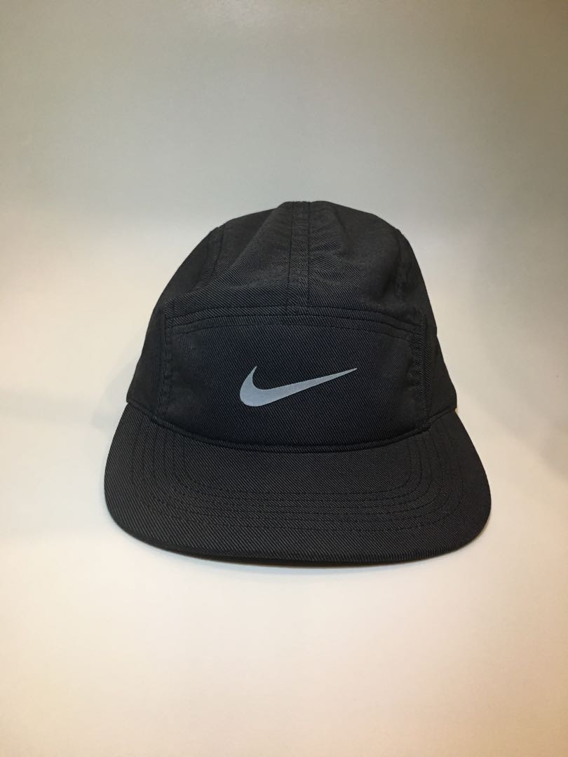 WTS Nike Dri-Fit AW84 5 Panel Running Cap - Dark Grey/Gray 3M Reflective, Men's Fashion, Watches & Accessories, Caps & Hats on Carousell