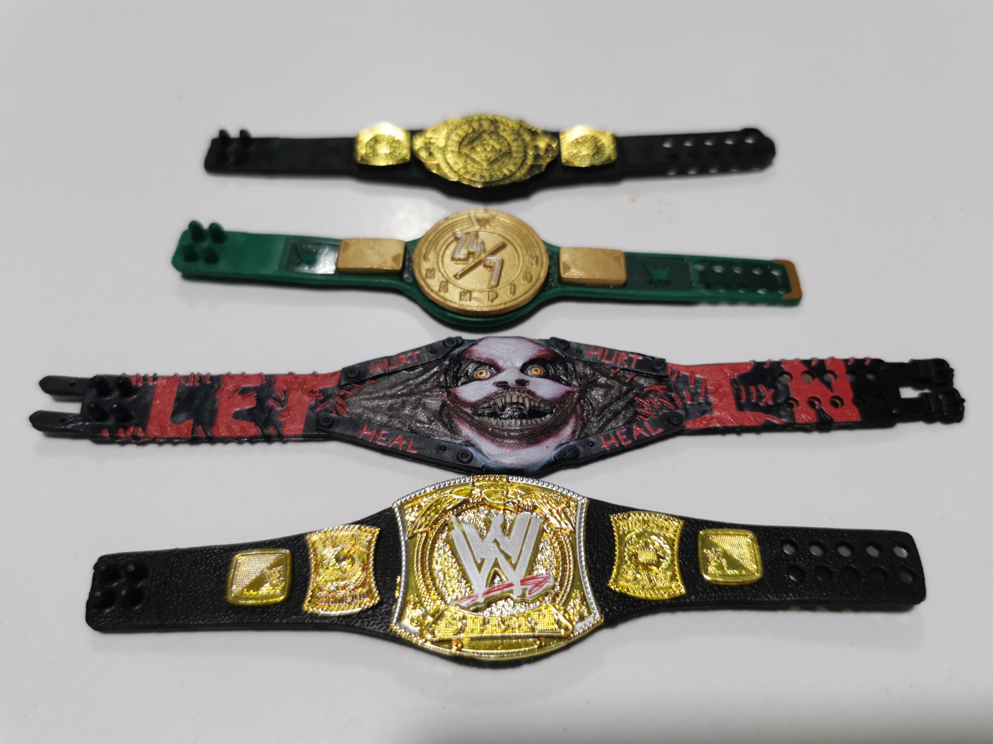Wwe spinner fiend intercontinental 24 7 belt for figures