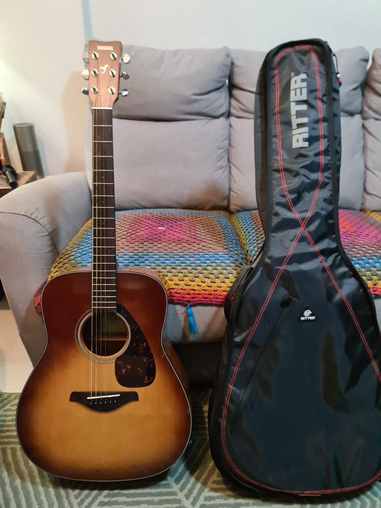 Yamaha outlet fg800 sandburst