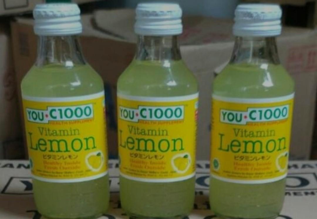 You C 1000 Lemon Makanan Minuman Minuman Tidak Beralkohol Di Carousell