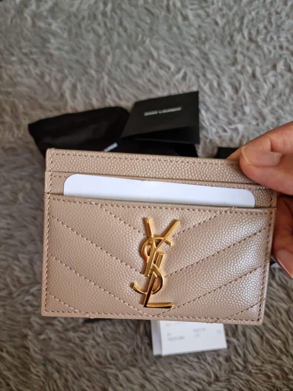 Ysl Card Holder Barang Mewah Tas Dompet Di Carousell
