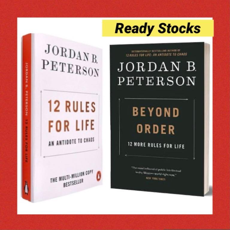 12 Rules For Life Beyond Order By Jordan Peterson 2 Books From 78 興趣及遊戲 書本 文具 書本及雜誌 宗教書藉 Carousell