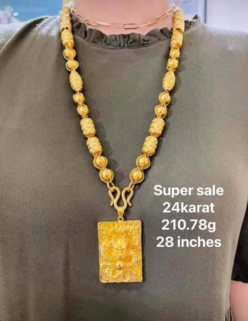 24 on sale karat pendant