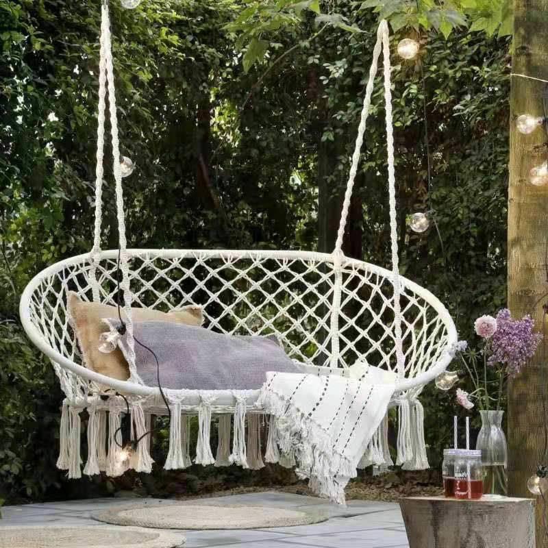 2 Seats Hanging Swing Round chair Swing Hammock LIMITED STOCK