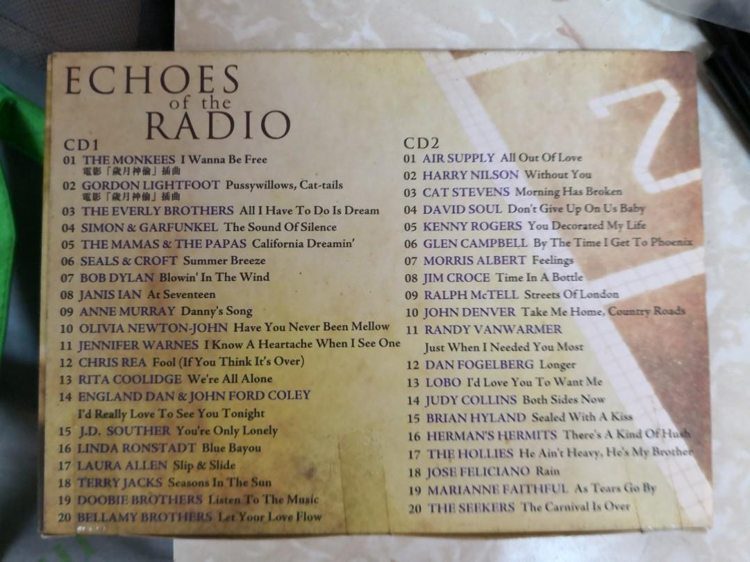 2CD 3008 歲月留聲Echoes of the Radio, 興趣及遊戲, 收藏品及紀念品