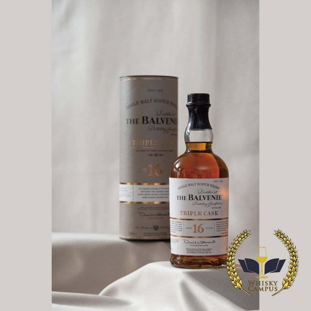 59折 Balvenie 16yo Triple Cask Single Malt Scotch Whisky 70cl 百富16年三桶單一麥芽蘇格蘭威士忌70cl 嘢食 嘢飲 酒精飲料 Carousell