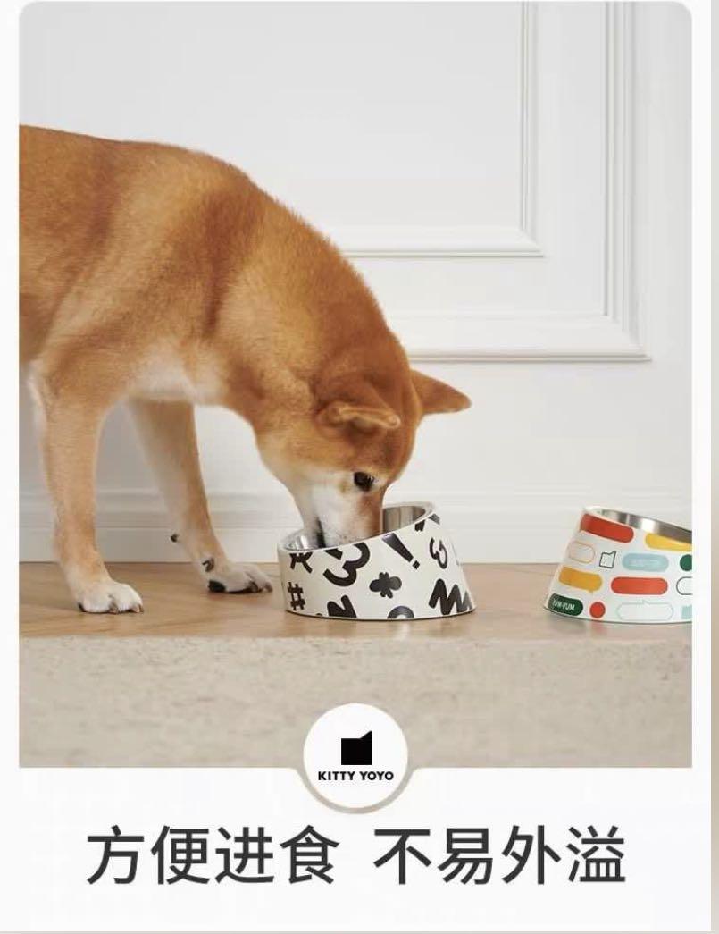 全新狗糧水兜斜口設計護頸柴犬金毛邊牧適用 寵物用品 寵物衣服 Carousell