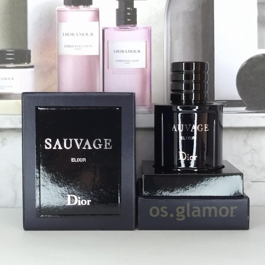 DIOR SAUVAGE ELIXIR spicy fresh and woody notes 7.5ml Beauty