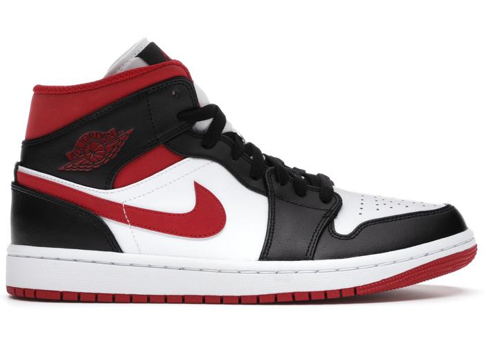 White black red jordan 1 sale