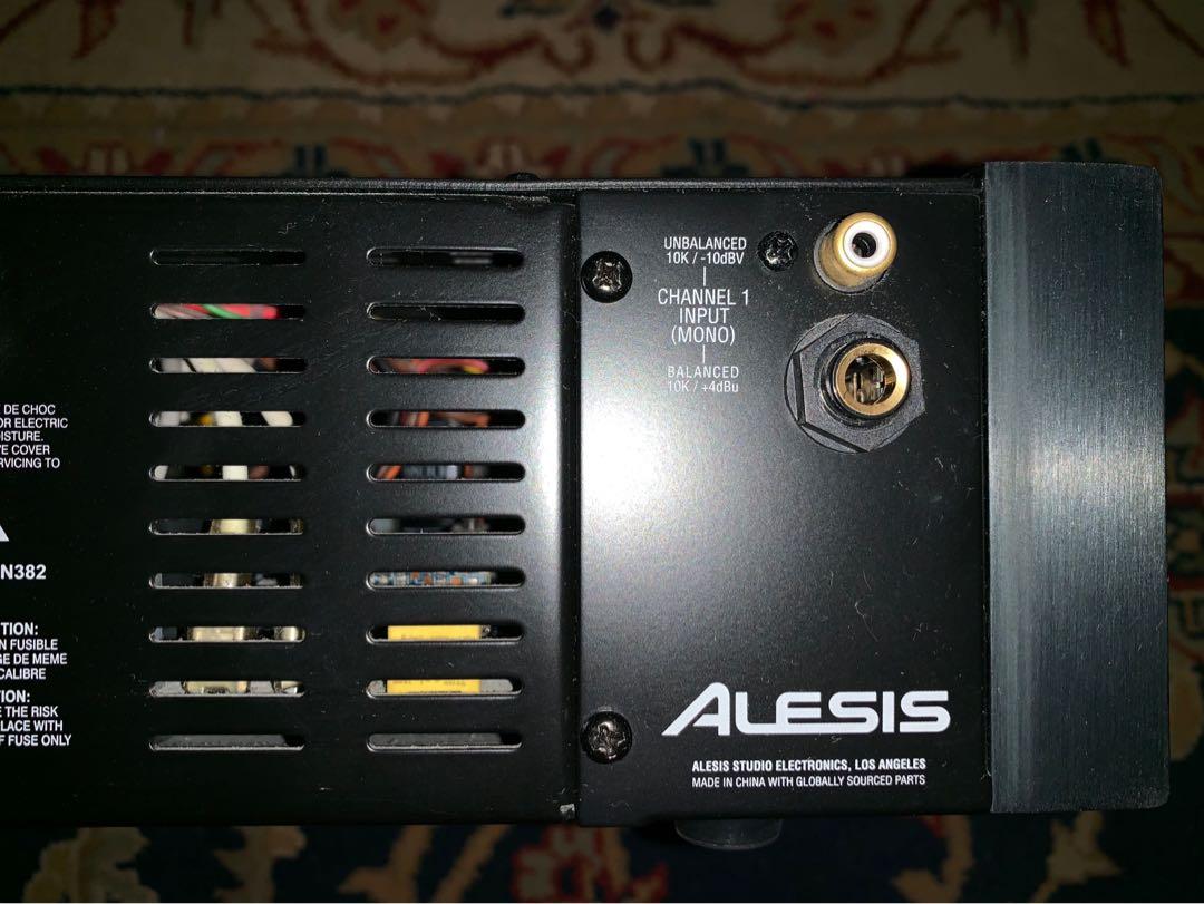 Alesis RA150 2Channel Power Amplifier, 75W RMS/ch at 4 ohms, with