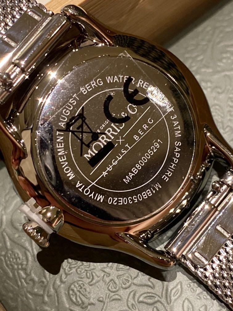 August Berg x Morris Co. 30mm stainless steel quartz watch Luxury Watches on Carousell