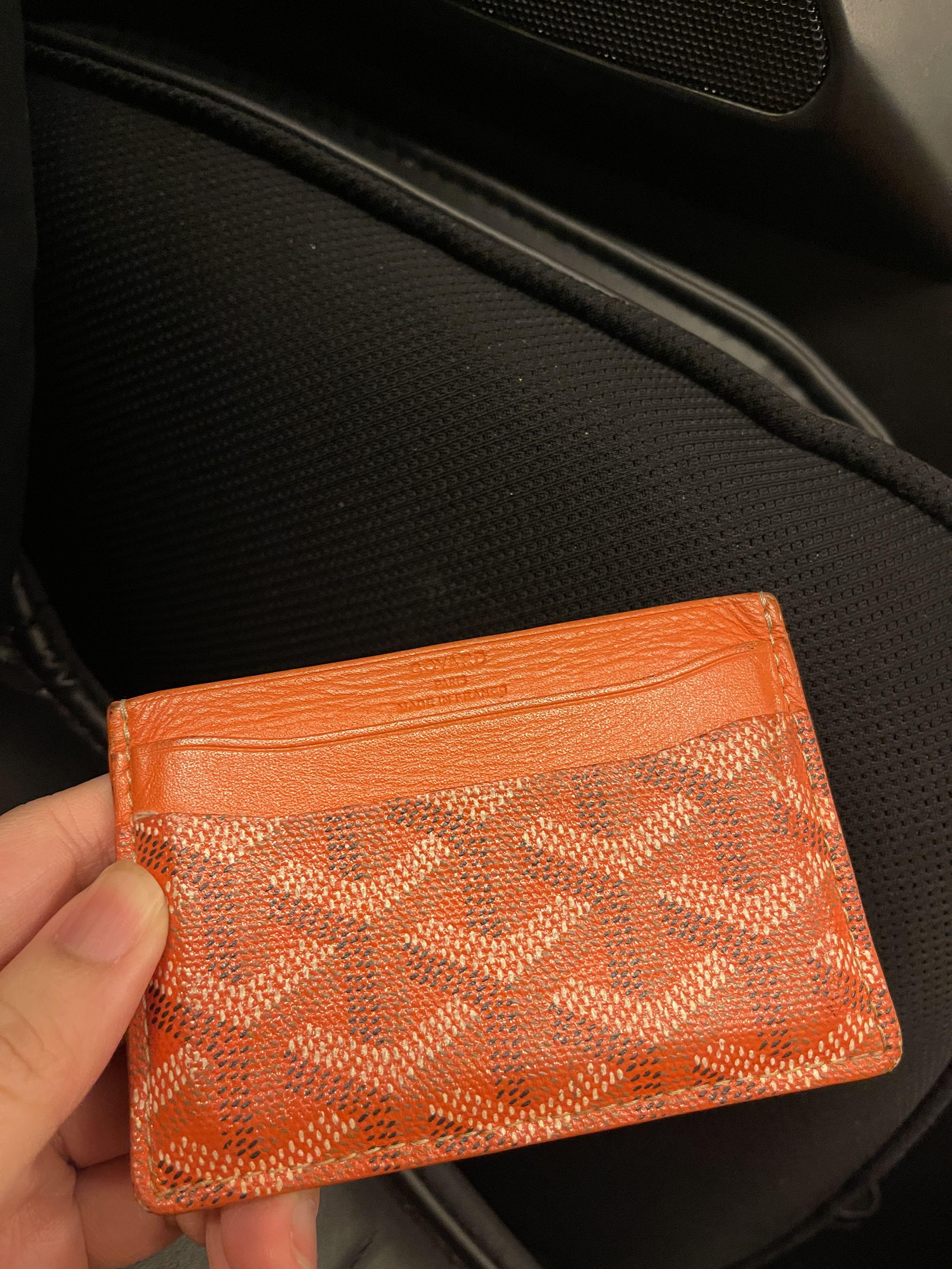 100 AUTHENTIC GOYARD CARD HOLDER , Luxury, Bags & Wallets on Carousell