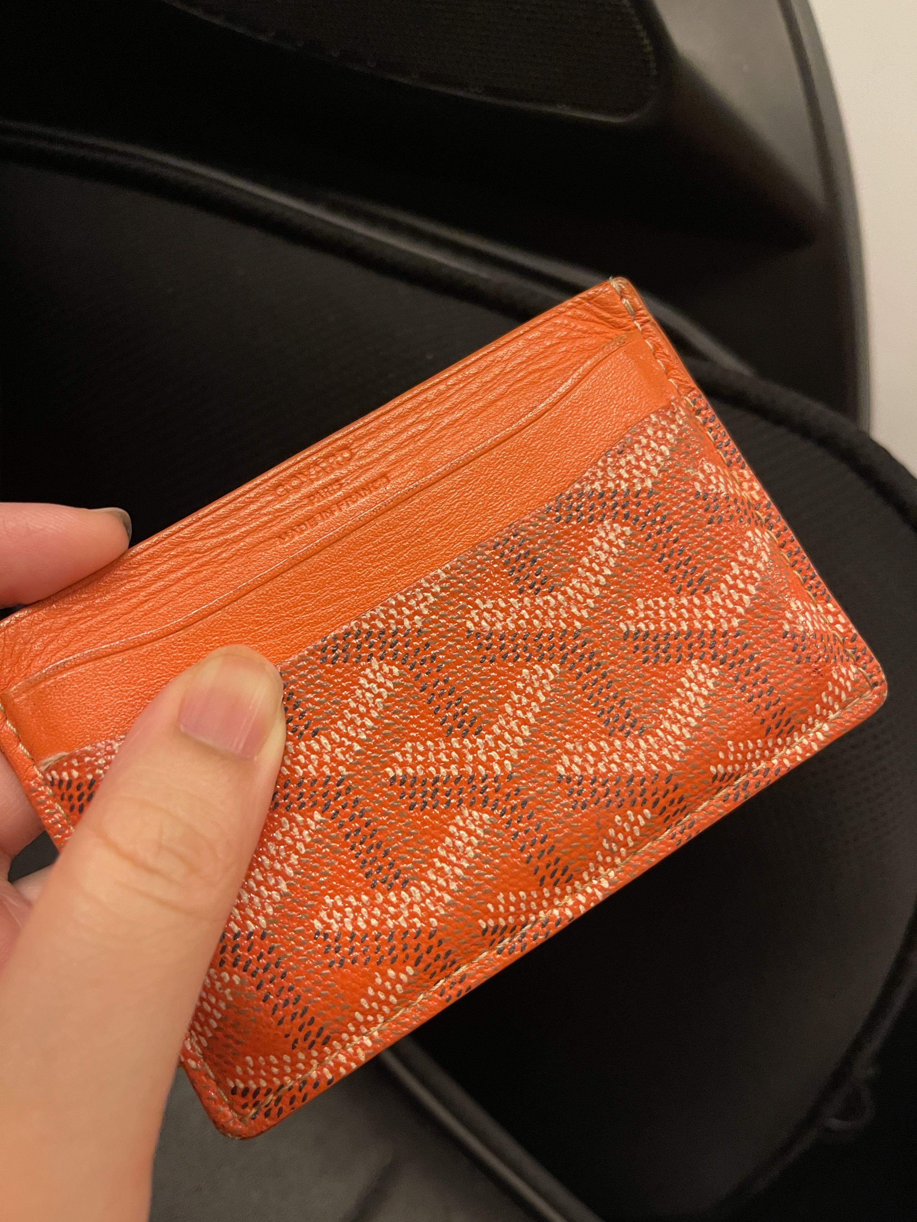 100 AUTHENTIC GOYARD CARD HOLDER , Luxury, Bags & Wallets on Carousell
