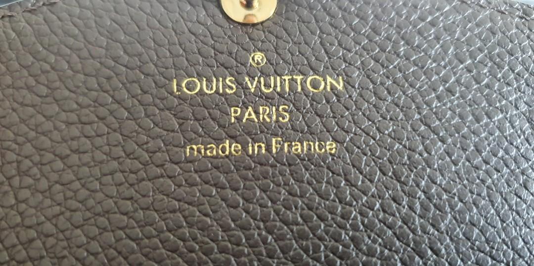 Louis Vuitton Key Pouch Monogram Empreinte Terre in Leather with